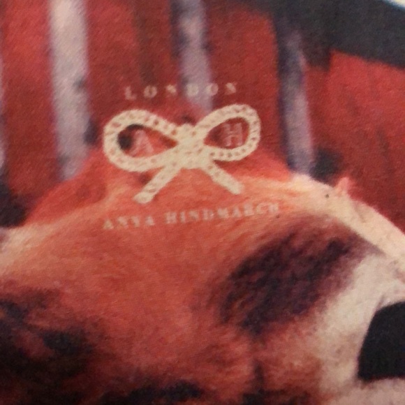 TODAY ONLY: Authentic Anya Hindmarch Small Shoulder Bag with Cow Print - Picture 2 of 10